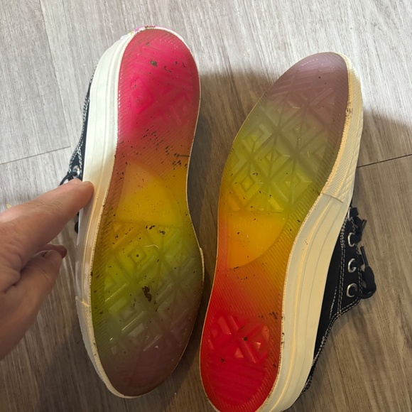 Pride converse all star chuck taylor shoes size 7.5 wom 5.5 men unisex love - Picture 4 of 6